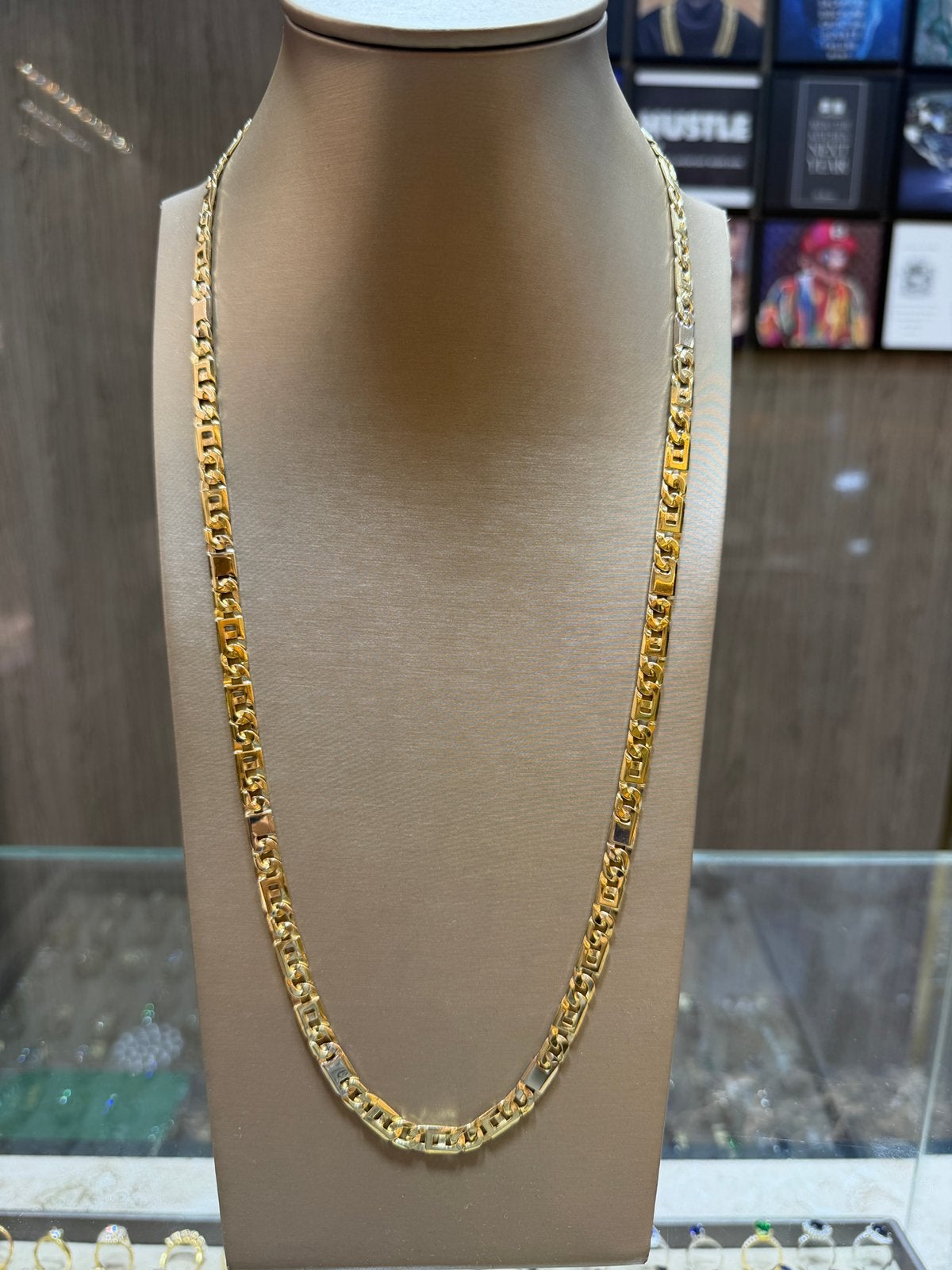 18KT Goud - 60.8 Gram - Ketting - ROLLIE - Herenketting, Ophalen, Nieuw, Goud