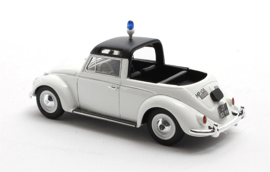 Matrix 1:43 Volkswagen Beetle kuip politie Den Haag open '58, Overige merken, Matrix Scale Models, -, Nieuw