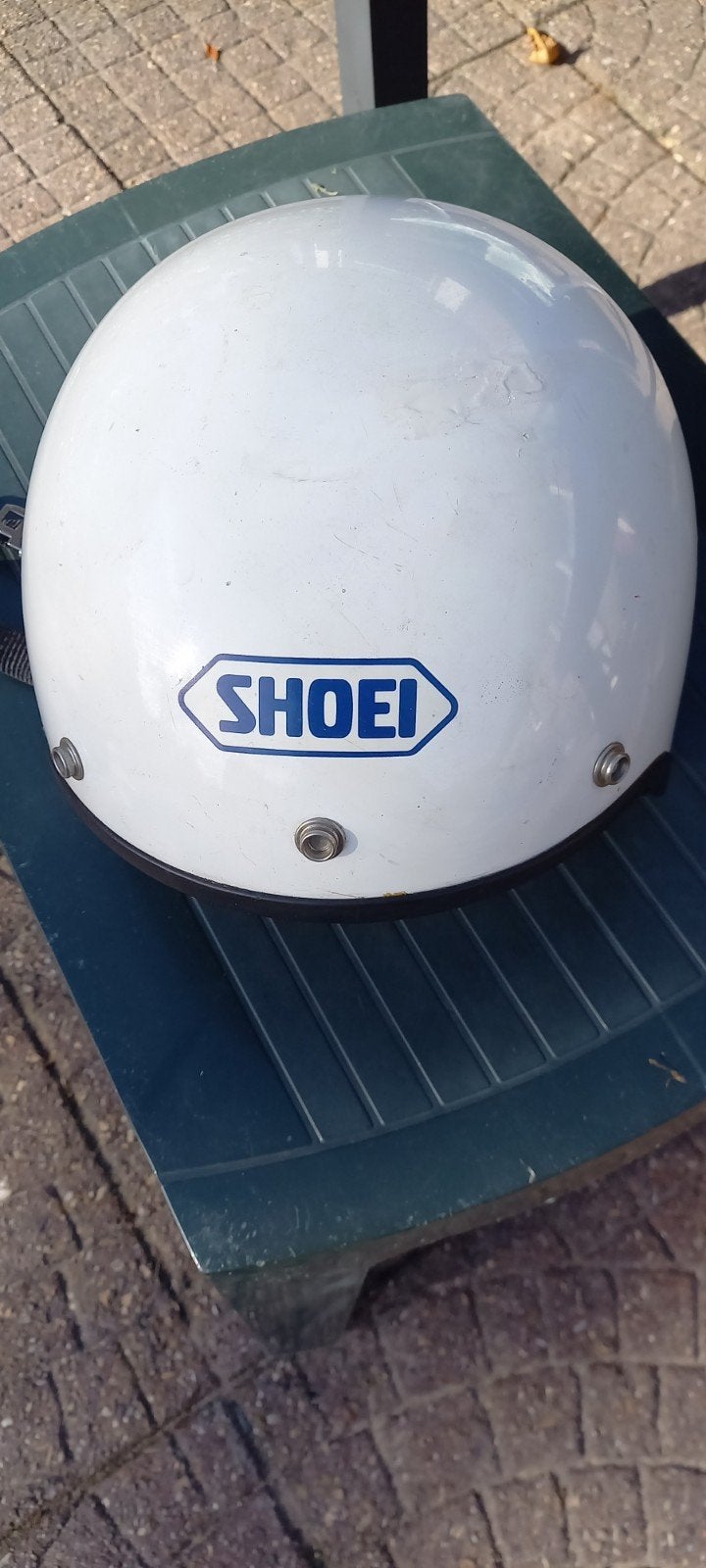 Retro shoei jaren 80 helm, maat 57 cm, Ophalen, Tweedehands, Shoei