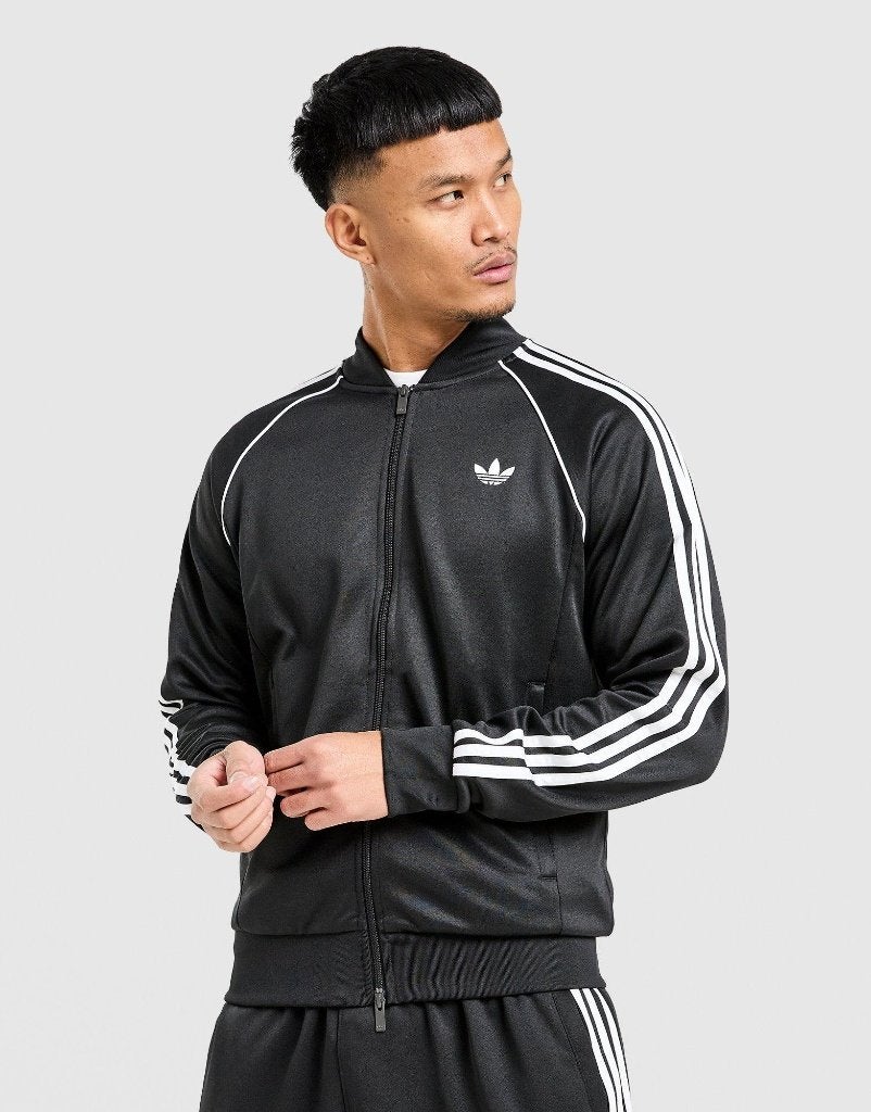 adidas Originals SST track jacket M vest jas trainingsvest, Maat 48/50 (M), Zwart, Ophalen of Verzenden, Zo goed als nieuw