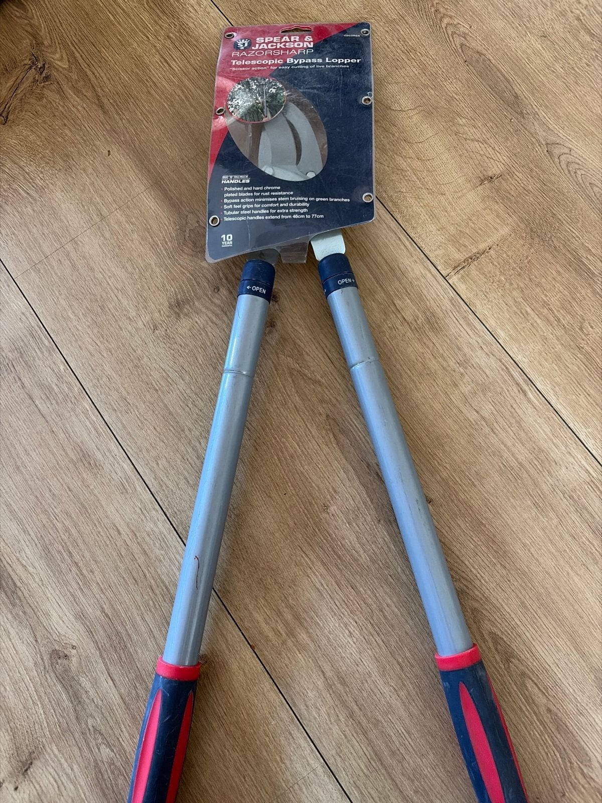 Spear & Jackson Telescopische Bypass Takkenzaag, Ophalen of Verzenden, Nieuw, 30 t/m 39 mm