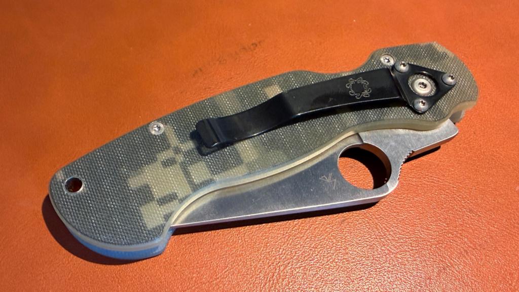Spyderco Paramilitary, Ophalen of Verzenden, Landmacht, Nederland