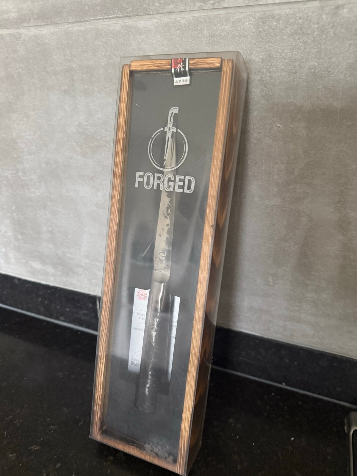 Set van 2 :FORGED Intense Forged Utility Mes - Nieuw in doos, Overige typen, Ophalen of Verzenden, Metaal, Overige merken