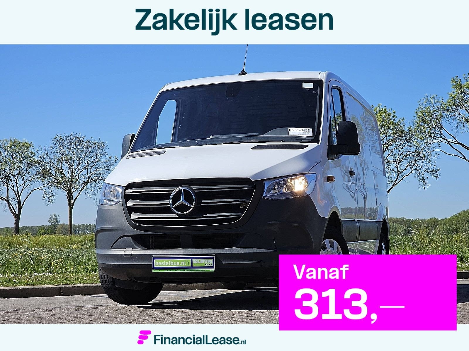 MERCEDES-BENZ SPRINTER 311 l1h1 mbux euro6 ac!, Voorwielaandrijving, Gebruikt, Euro 6, 4 cilinders