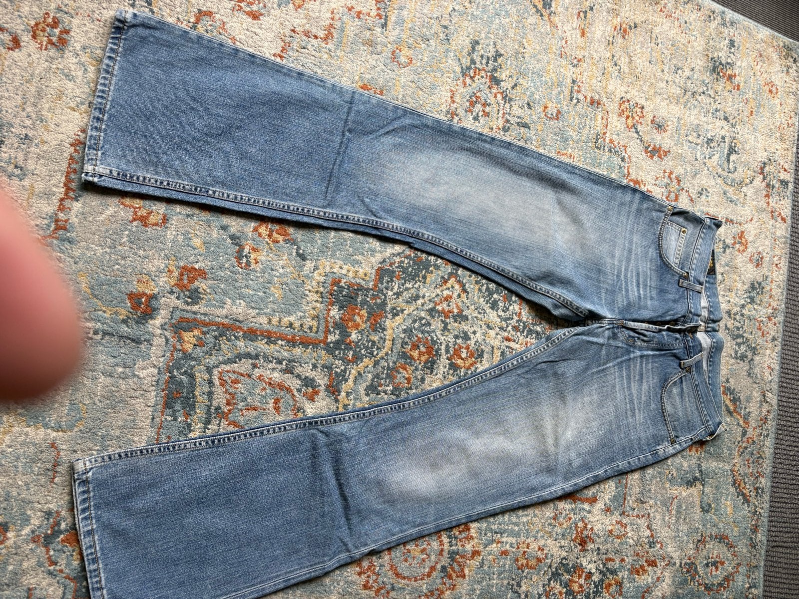 Lee Denver Jeans W34 L34 - Zo goed als nieuw, Ophalen of Verzenden, Zo goed als nieuw, Blauw, W33 - W34 (confectie 48/50)
