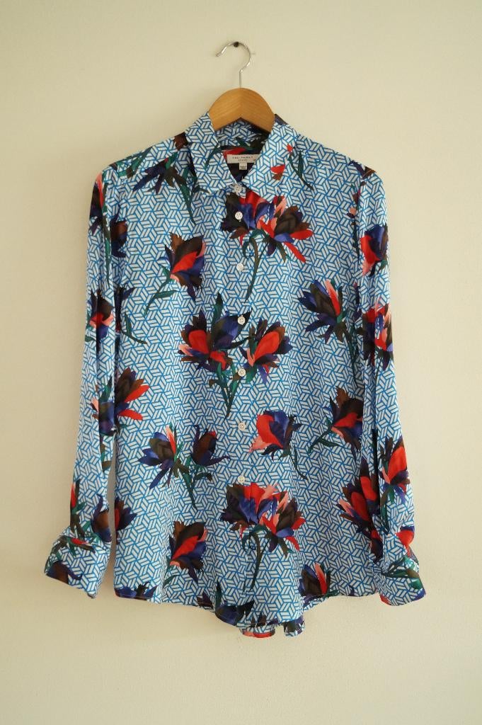 *NIEUW* EQUIPMENT Blouse Maat 36-38, Kleding | Dames, Blouses en Tunieken, Verzenden, Nieuw, Maat 36 (S), Blauw
