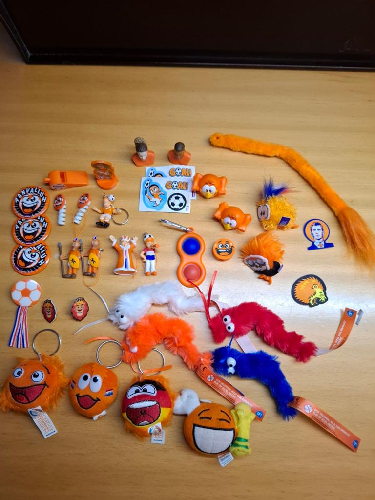 Oranje fanartikelen van alles wat, Ophalen of Verzenden