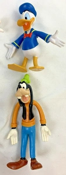 Disney bend-em 6 figuren Mickey Minnie Donald Goofy Pluto, Coolsingel 104, 3011 AG Rotterdam, Netherlands, Zo goed als nieuw, Kend Used Items EZ