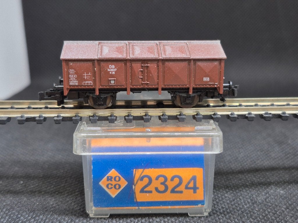 Roco 2324 - DB Klappdeckelwagen K25 (16846), Hobby en Vrije tijd, Gebruikt, Gelijkstroom, Wagon, Ophalen of Verzenden