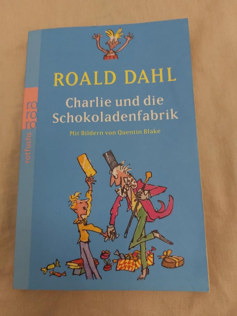 Roald Dahl - Charlie en de Chocoladefabriek (Duits), Boeken, Kinderboeken | Jeugd | onder 10 jaar, Ophalen, Gelezen, Roald Dahl