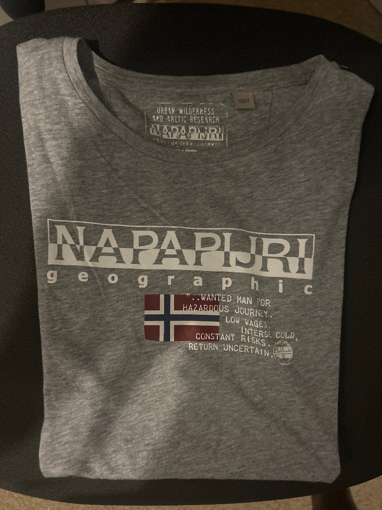 Napapijri t shirt mt 164, Kinderen en Baby's, Kinderkleding | Maat 164, Ophalen, Jongen of Meisje, Zo goed als nieuw, Napapijri