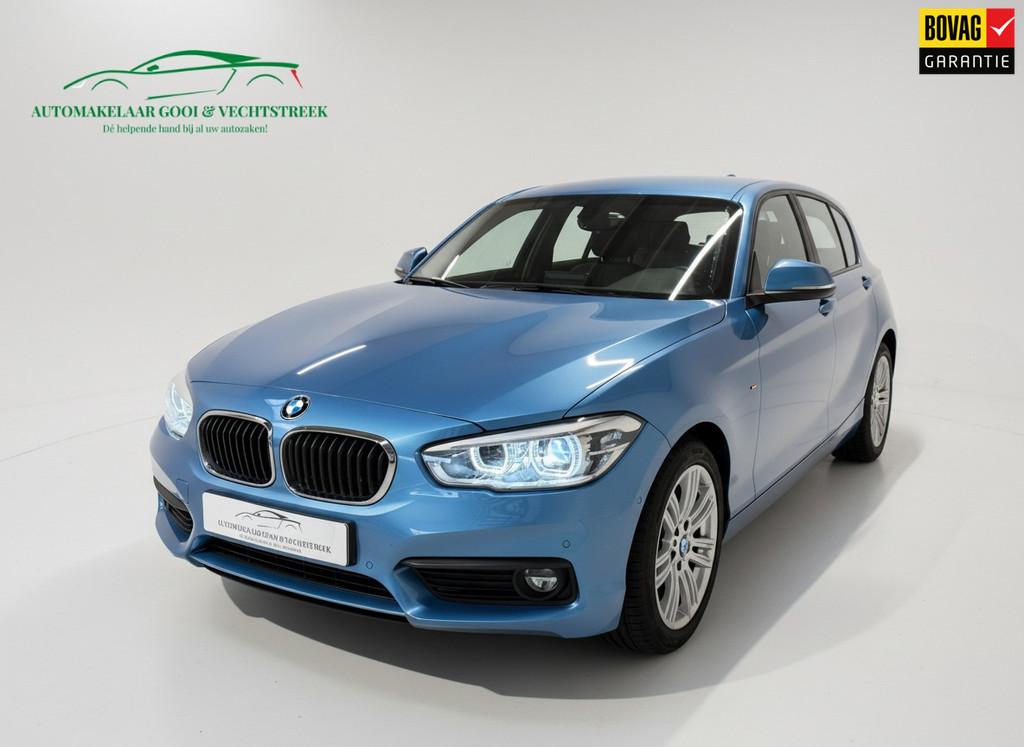 BMW 1-serie 118i Corporate Lease Executive - Leder - Automaa, 12 maanden, Gebruikt, Blauw, Bedrijf