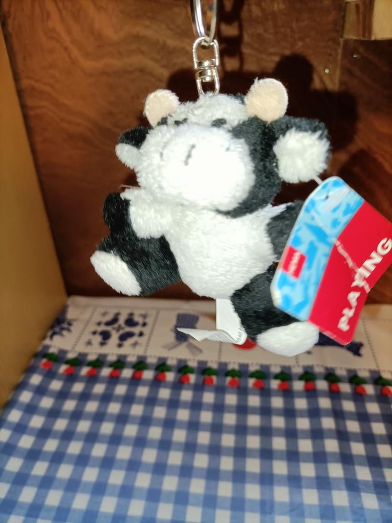 Hema koe sleutelhanger koe knuffeltje, Ophalen of Verzenden, Zo goed als nieuw