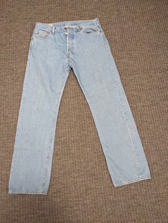Levis 501, 34/32 -nieuw, Ophalen, Levi's, Blauw, Nieuw