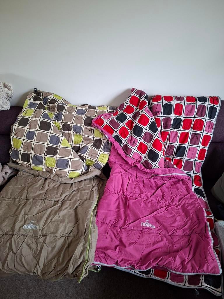 Kinderslaapzakken Nomad, Ophalen