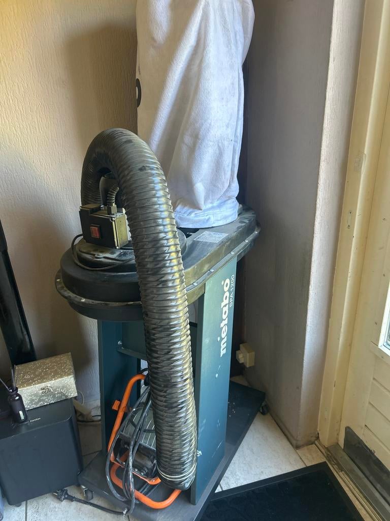 Metabo afzuiging, Doe-het-zelf en Verbouw, Ventilatie en Afzuiging, Ophalen, Zo goed als nieuw, Afzuiger