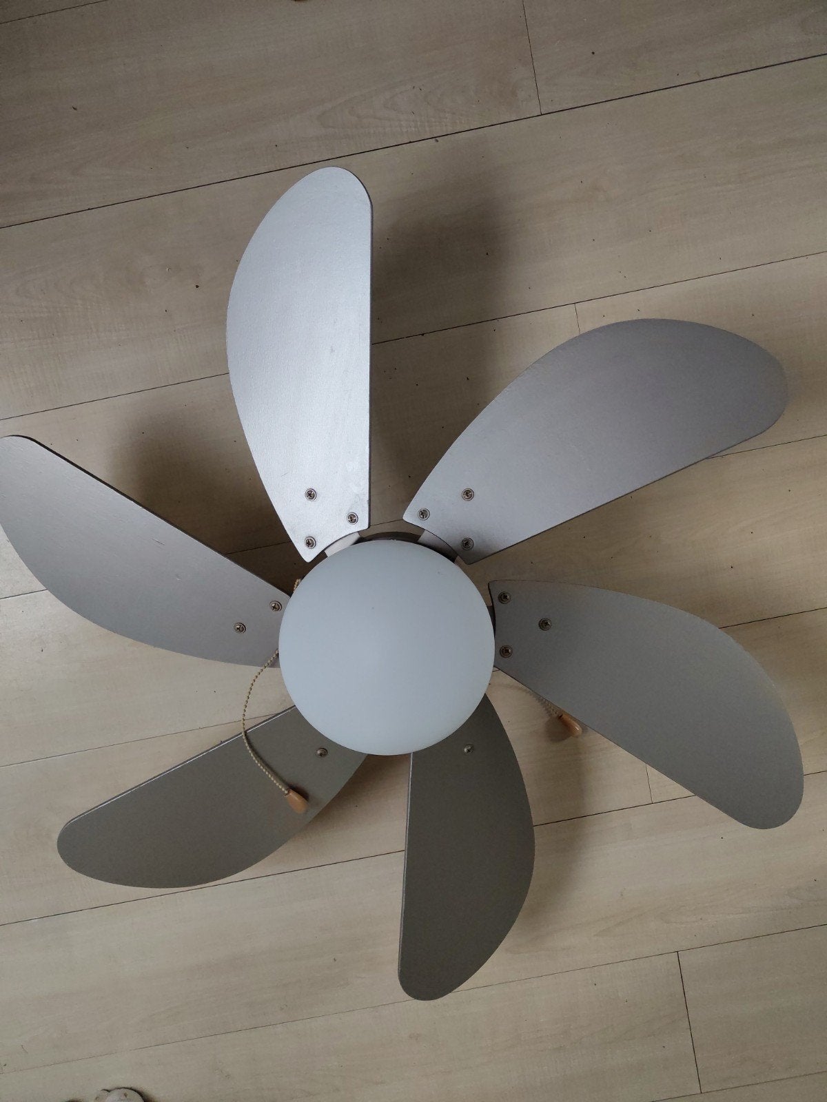 Plafond ventilator met lamp!, Ophalen, Plafondventilator