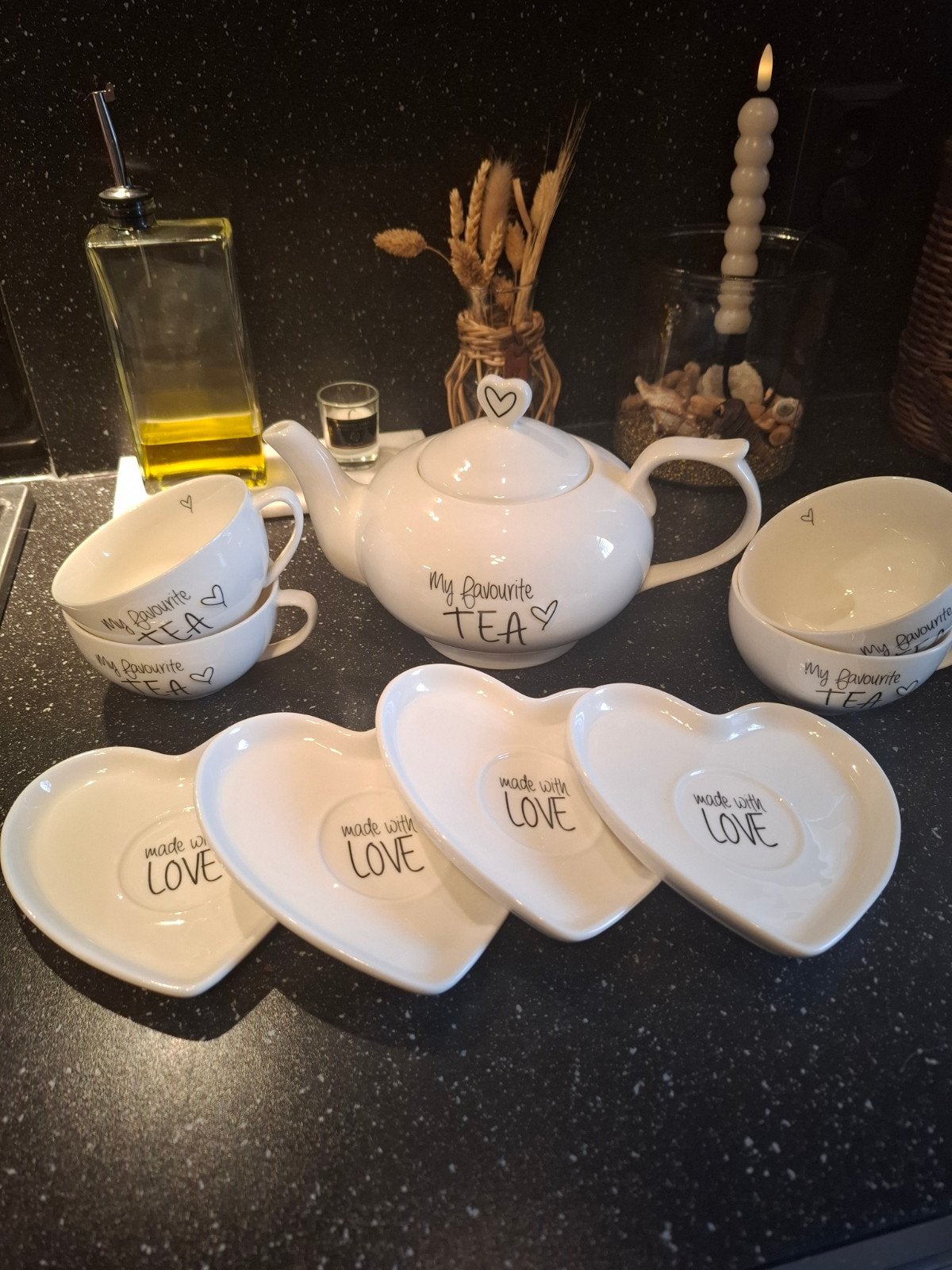 Riviera Maison 4 persoons thee servies, Ophalen of Verzenden, Nieuw