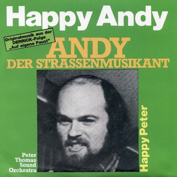 Nieuwpersing vinylsingle andy der strassenmusikant '23 gezoc, Ophalen of Verzenden, Zo goed als nieuw, Overige formaten, Levenslied of Smartlap