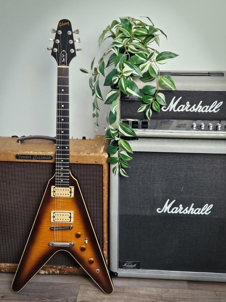 Gibson Flying V 1982, Ophalen of Verzenden, Gebruikt, Solid body, Gibson