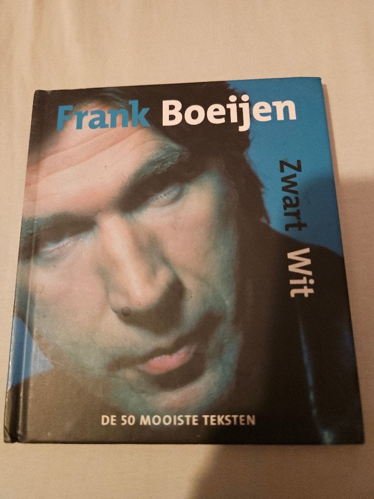 Zwart Wit. De 50 mooiste teksten (Frank Boeijen), Ophalen of Verzenden, Zo goed als nieuw