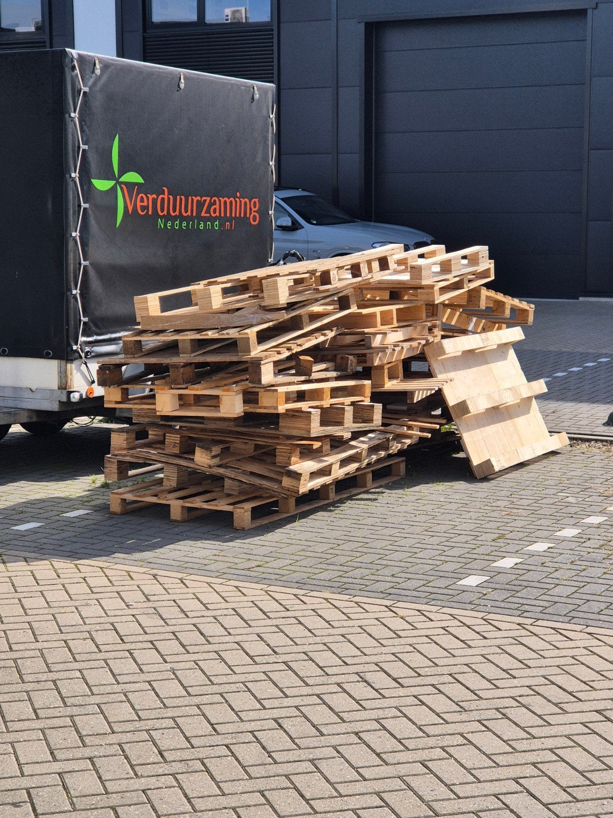 Gratis pallethout voor hobby of stook, Ophalen, Gebruikt, Pallet, Minder dan 200 cm
