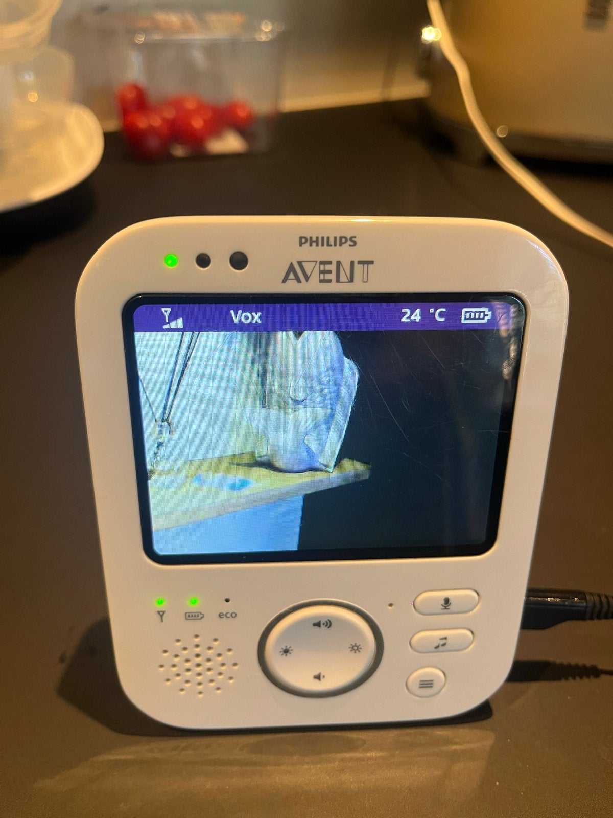 Philips Avent SCD630 babyfoon met camera, Ophalen of Verzenden, Gebruikt, 100 tot 250 meter, Camera