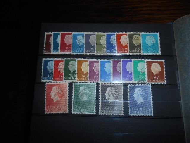 Nederland Koningin Juliana gestempeld  NVPH 617/636 /640, Postzegels en Munten, Postzegels | Nederland, Ophalen of Verzenden, Na 1940