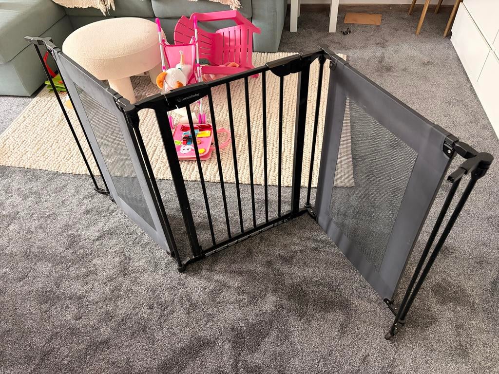 Dreambaby verstelbaar hekje / box, Ophalen, Gebruikt, Overige typen, 115 cm of meer