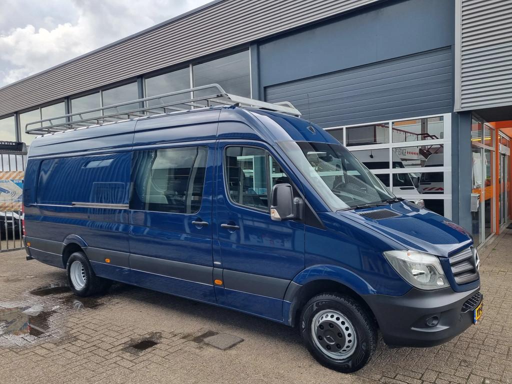 Mercedes-Benz Sprinter 519 CDI XL/ L4H2/ Aut/ DoKa/ 3.5T, Automaat, Achterwielaandrijving, Gebruikt, Euro 6