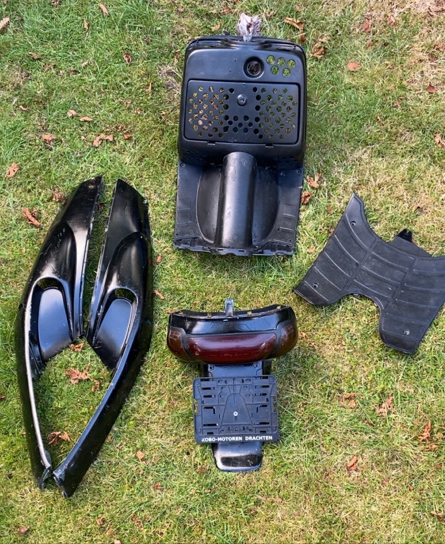 Piaggio Zip SP98 Binnenkappenset Compleet, Fietsen en Brommers, Ophalen of Verzenden, Gebruikt, Kap, Piaggio