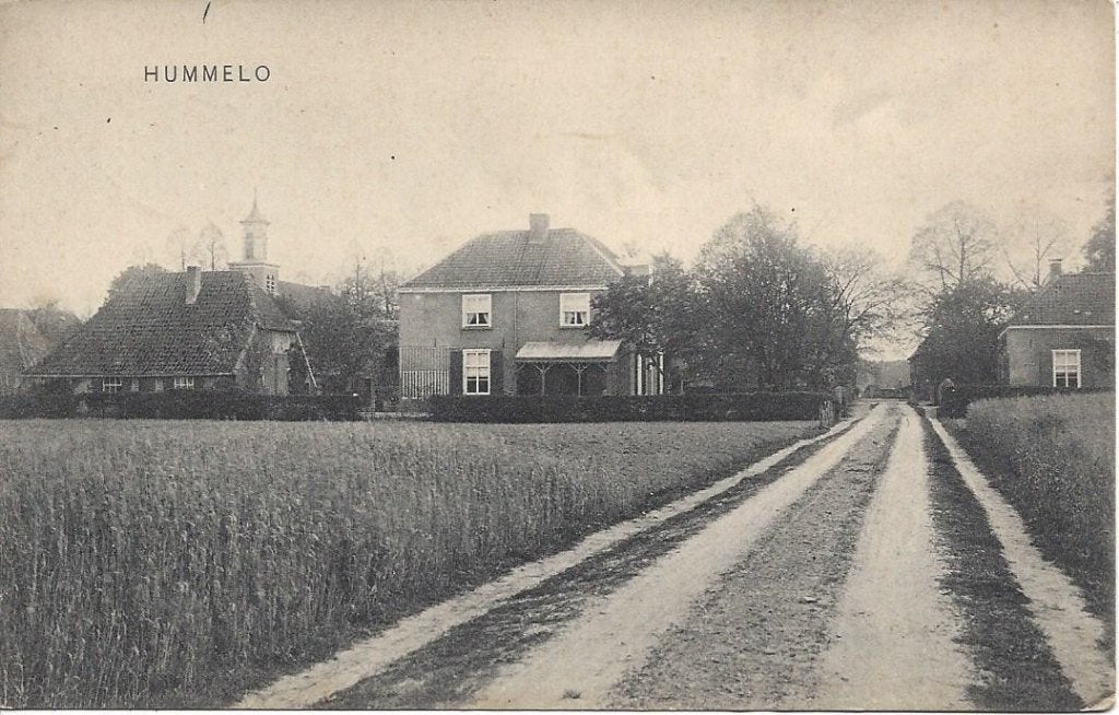 Hummelo (Gld.) Dorpsgezicht, gelopen 1913, Ophalen of Verzenden, Voor 1920, Gelopen, Gelderland