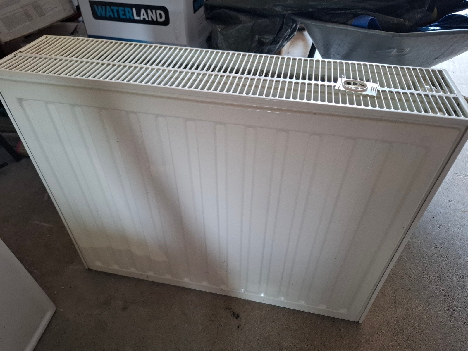 Witte radiator, gebruikt, goede staat, Radiator, Ophalen of Verzenden, 60 tot 150 cm, 80 cm of meer