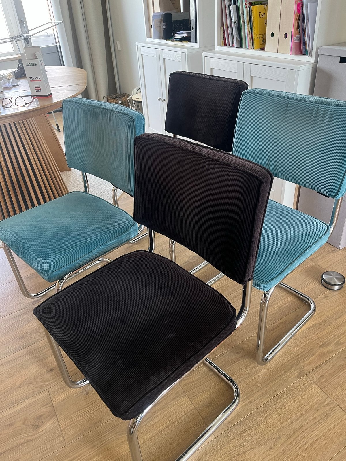 Eetkamerstoelen, Ophalen, Gebruikt, Overige kleuren, Vier