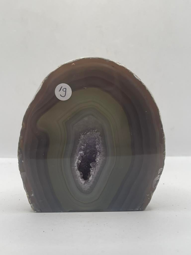 Agaat geode, Ophalen