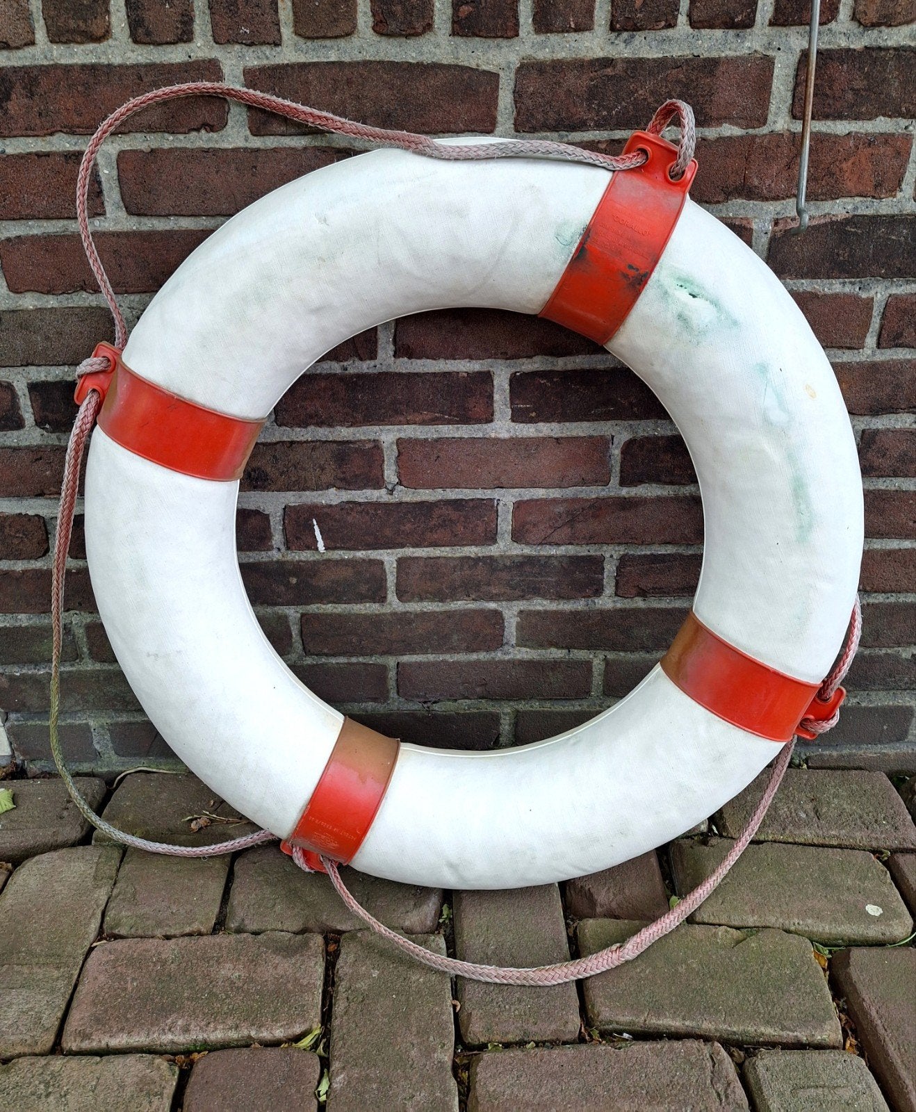Vintage reddingsboei, 65x40, model Corallo/Italië., Ophalen of Verzenden, Overige typen
