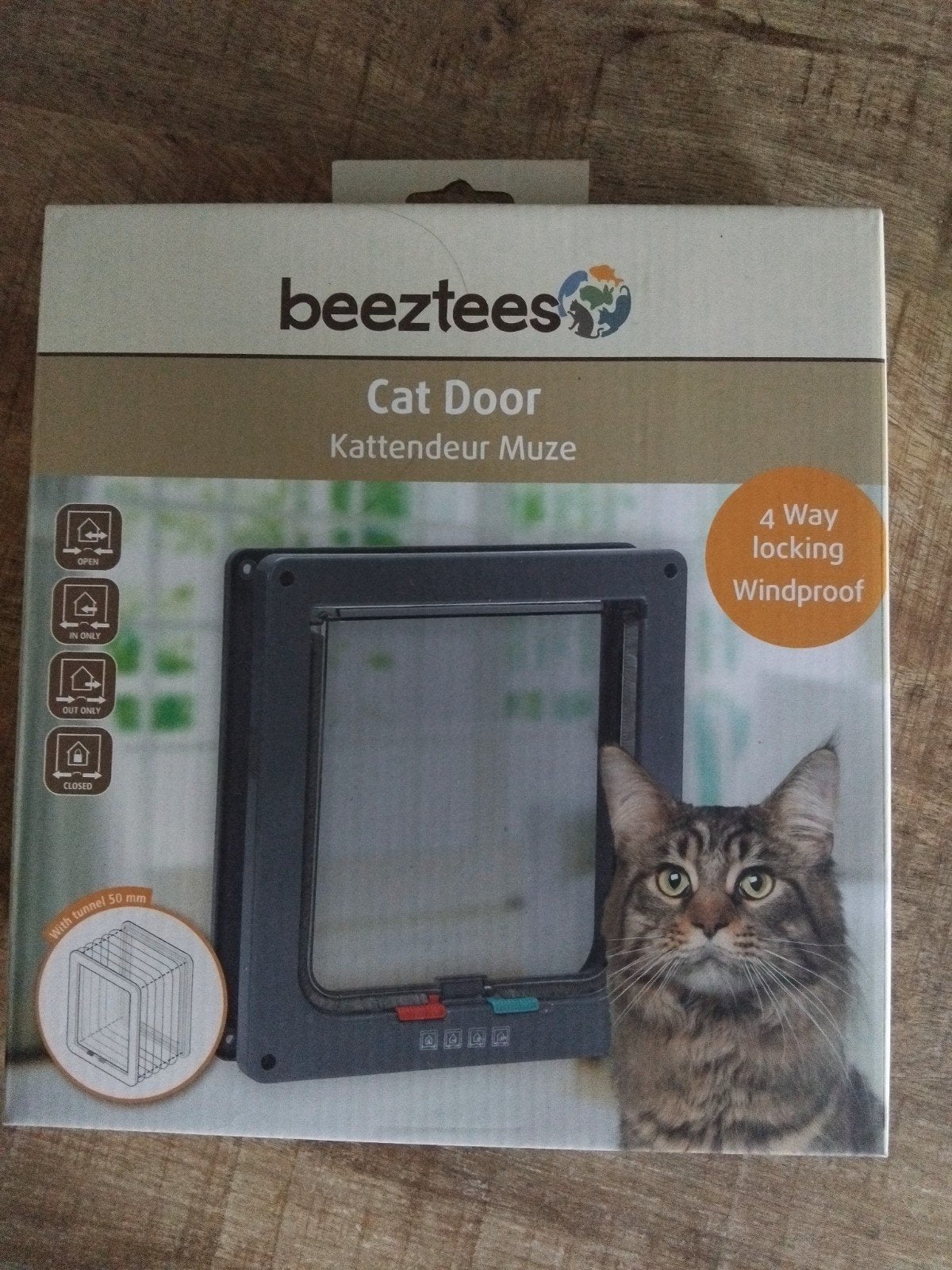beeztees kattendeur NIEUW, Dieren en Toebehoren, Ophalen of Verzenden, Nieuw