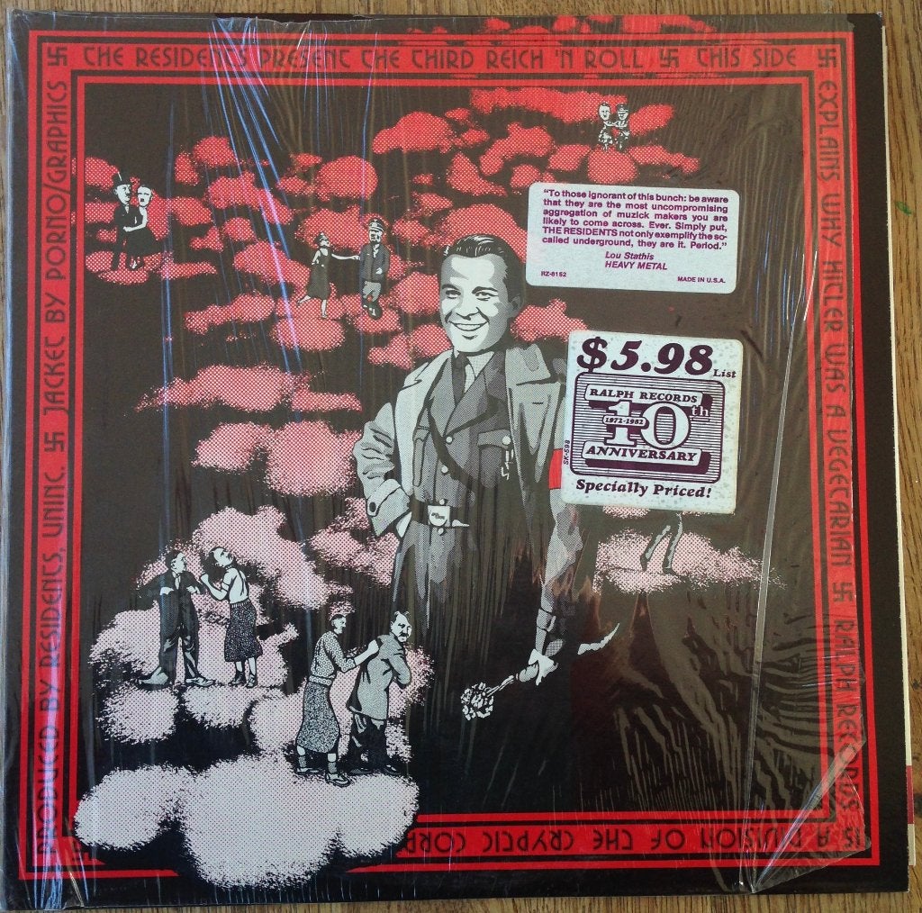 Residents Third Reich 'N' Roll LP electronic experimental, 1980 - 1989, Alternative, Ophalen of Verzenden, Zo goed als nieuw