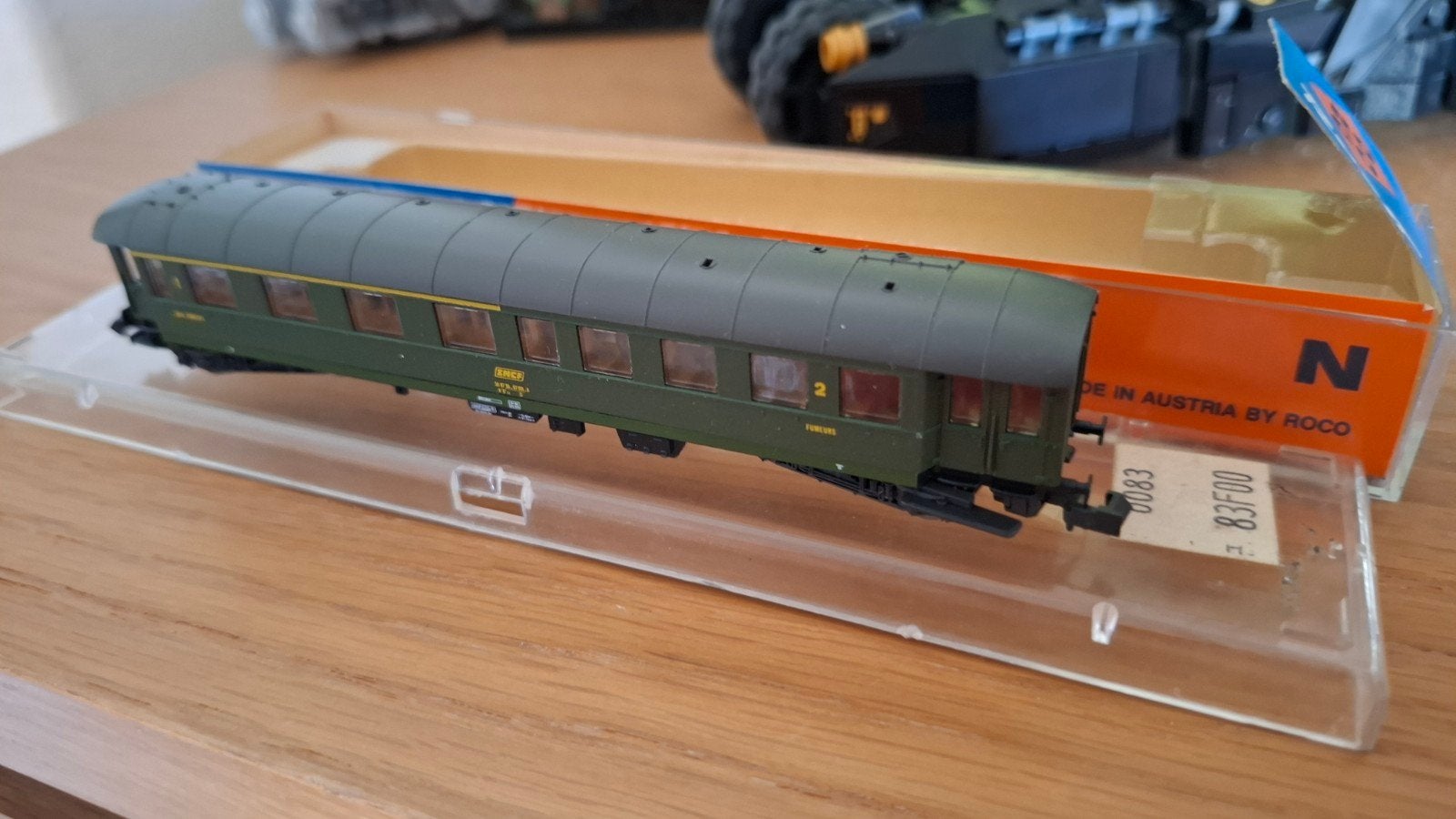 Roco wagon 1e/2e klas Frans., Hobby en Vrije tijd, Gelijkstroom, Wagon, Ophalen of Verzenden, Zo goed als nieuw
