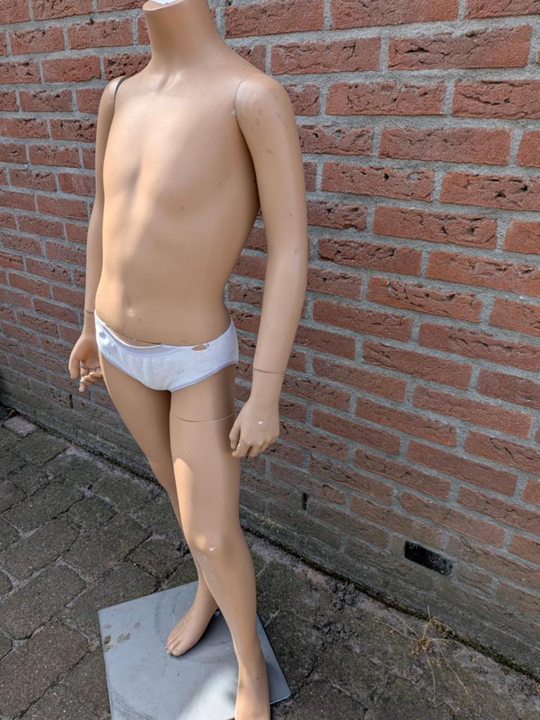 Paspop jongetje - Etalagepop kind, Kinderen en Baby's, Ophalen of Verzenden, Onbekend, Onbekend, Onbekend