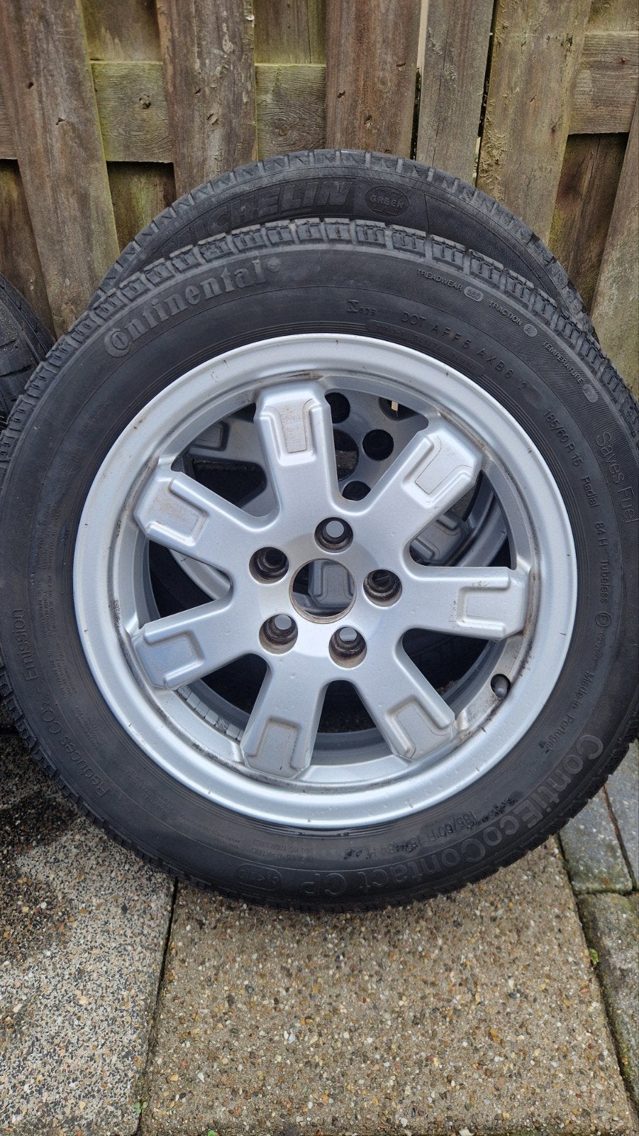 6 volkswagen polo velgen, Ophalen, Gebruikt, 15 inch, Banden en Velgen