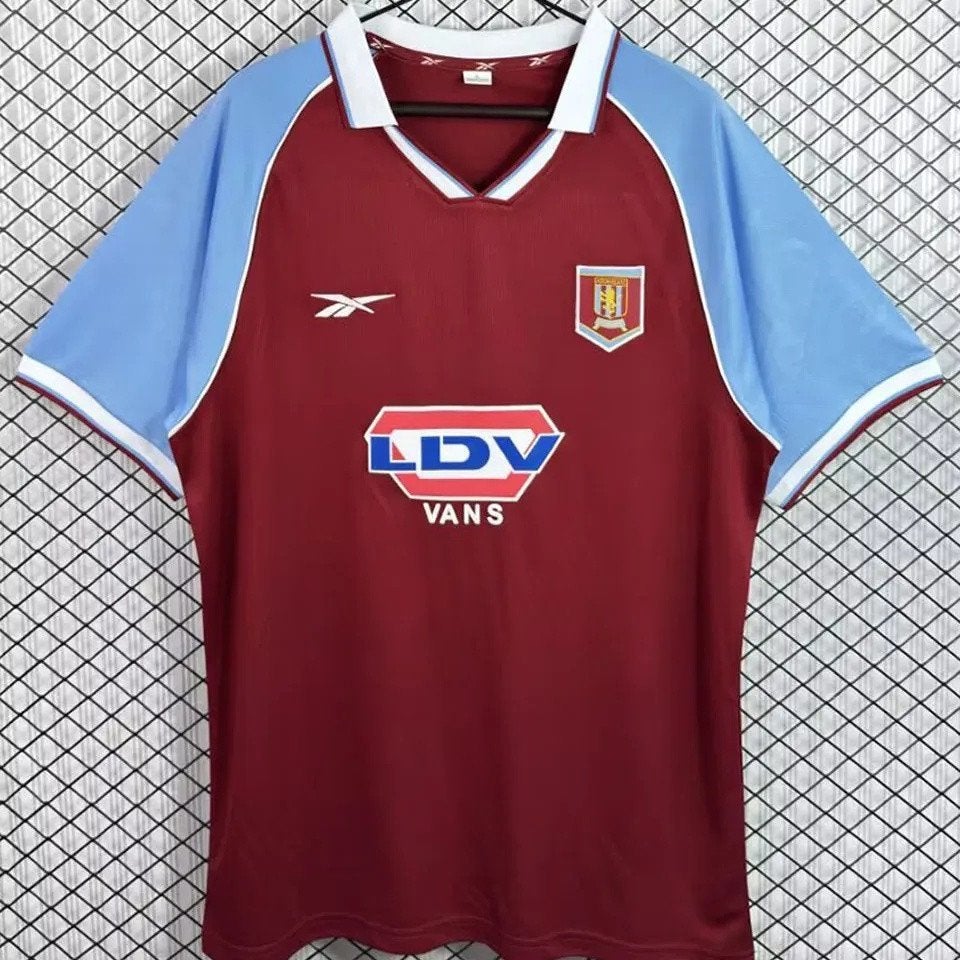 Aston Villa thuis shirt retro 1998/99 | Nieuw + Bedrukking, Sport en Fitness, Verzenden, Nieuw, Shirt