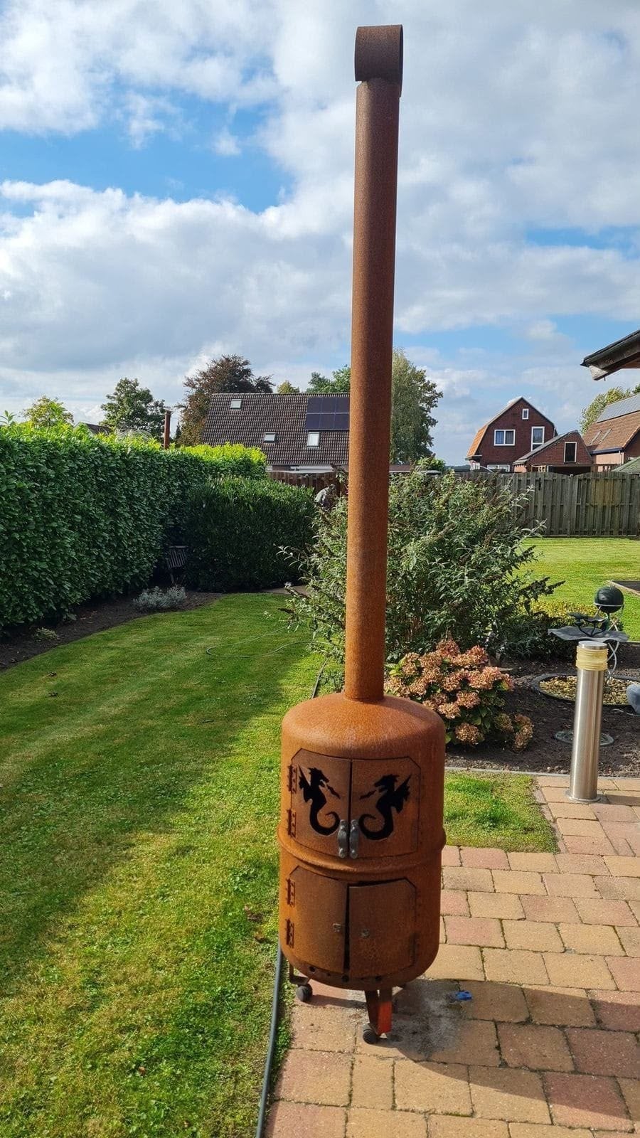 hout kachel, Ophalen of Verzenden