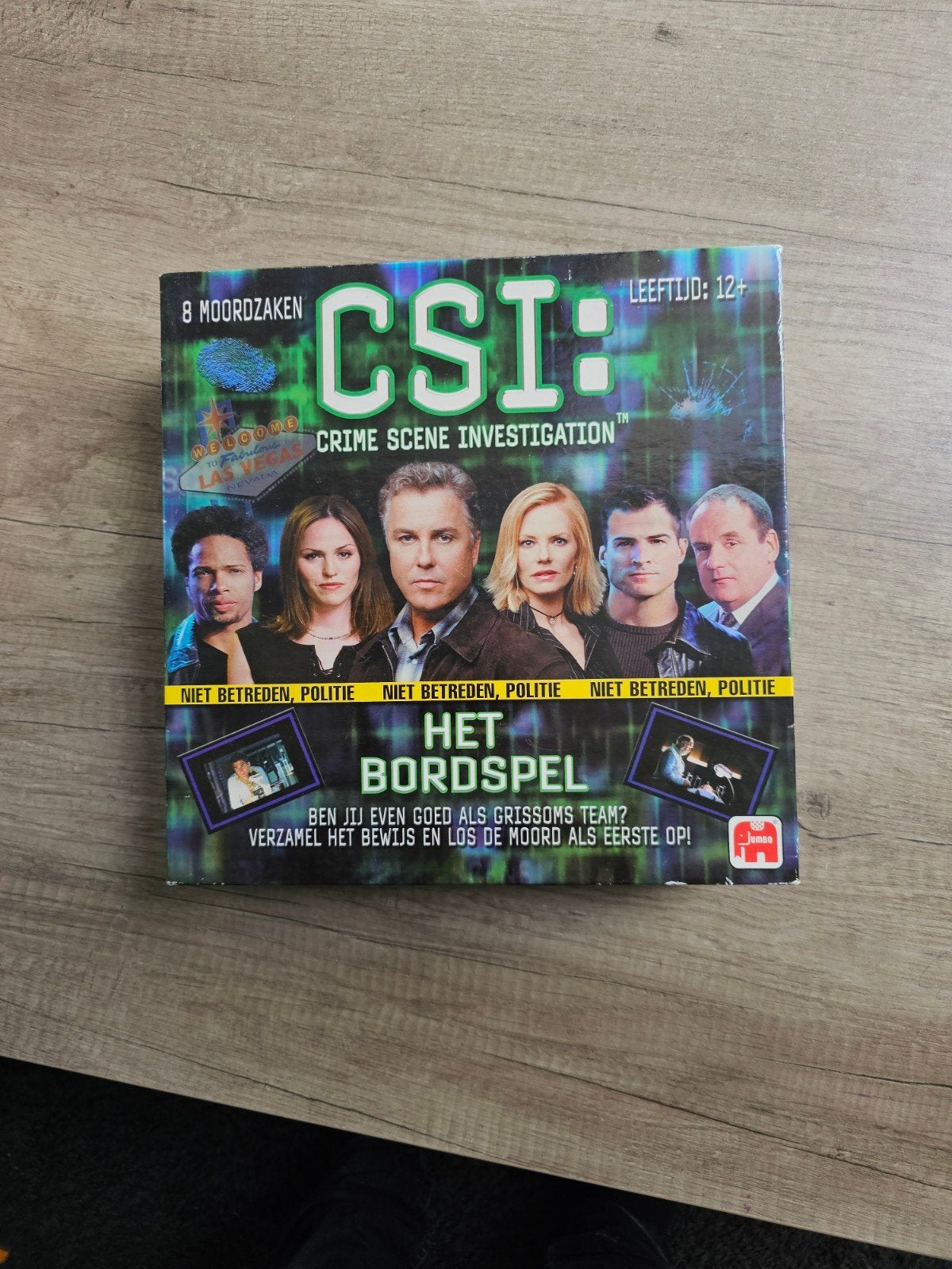 CSI: Crime Scene Investigation Het Bordspel (12+), Drie of vier spelers, Ophalen of Verzenden, Gebruikt, Jumbo