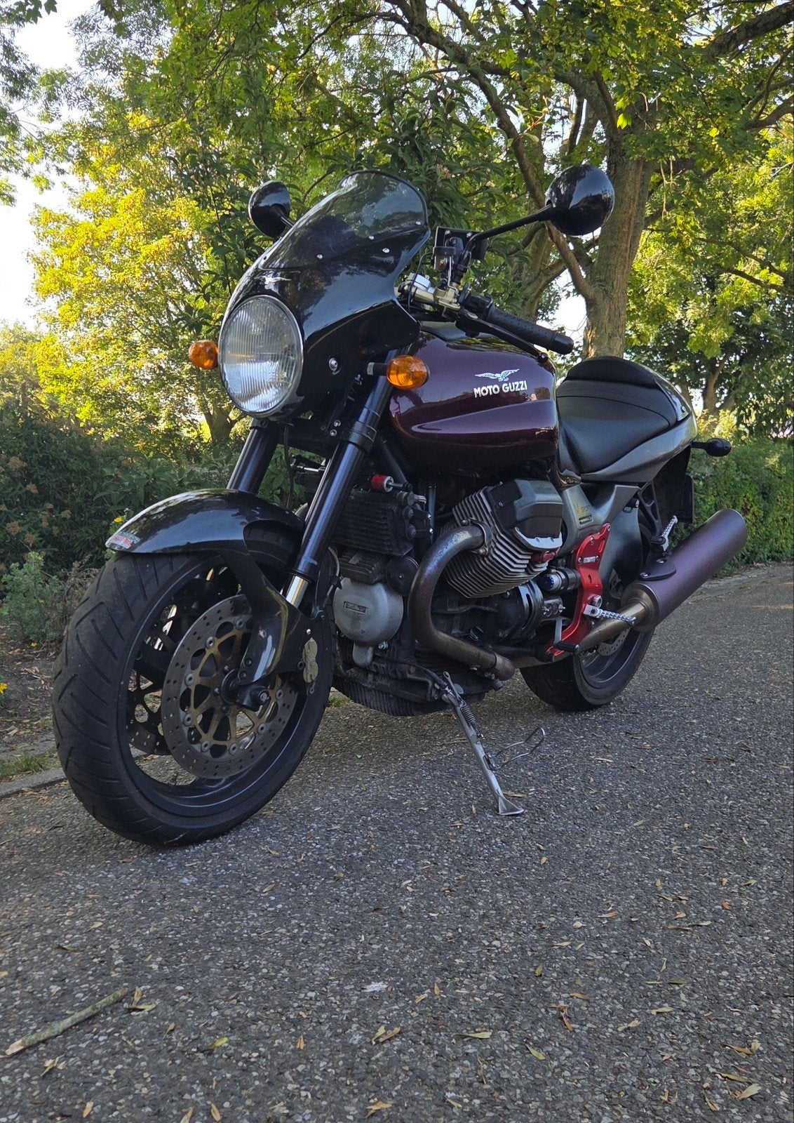 Moto Guzzi V11 Sport, Motoren, 1064 cc, Cardan-aandrijving, 2 cilinders, Motorrijbewijs A