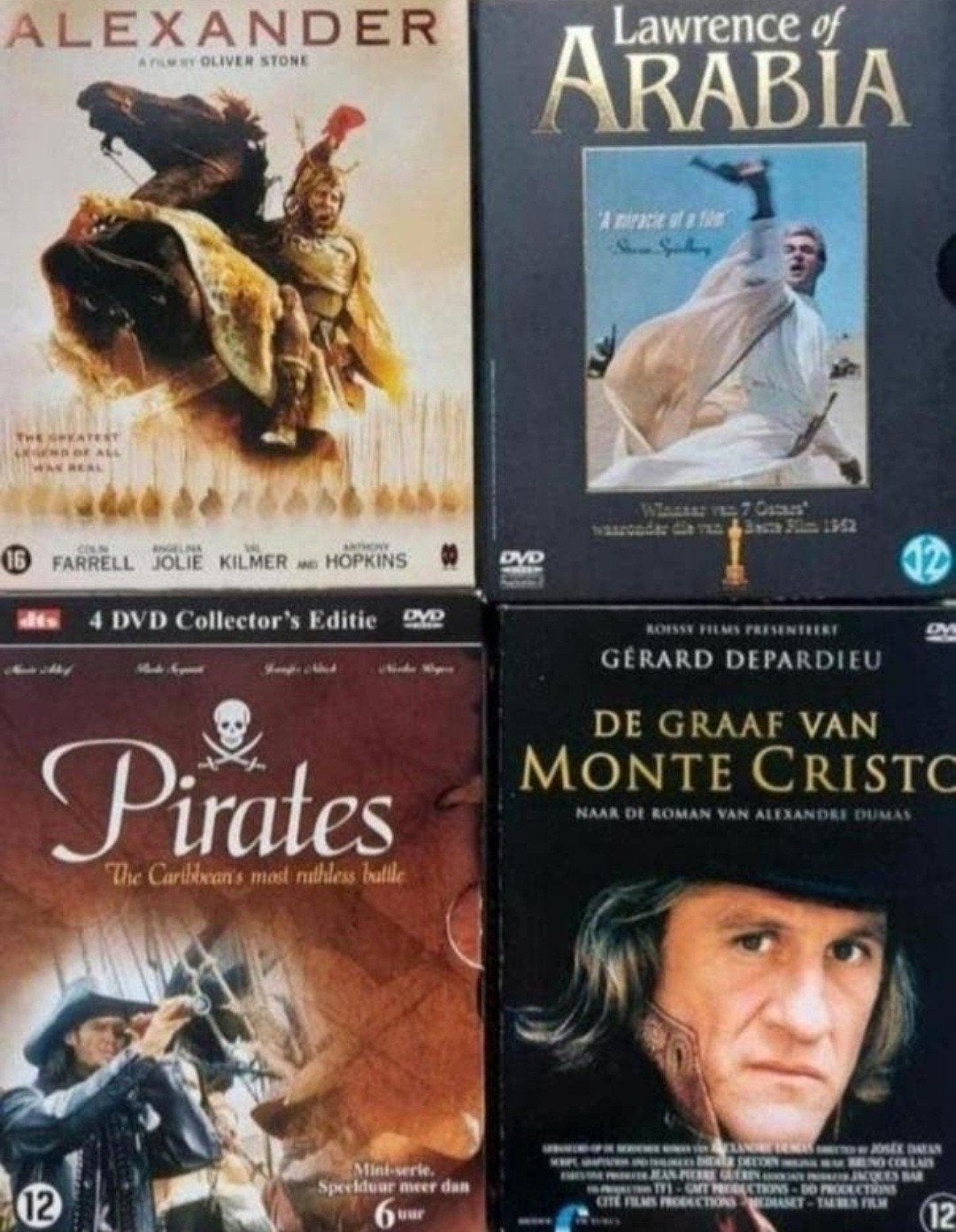 DVD FIMS 4.STUKS VOOR 6.URO TOP OPHALEN, Alle leeftijden, Ophalen, Zo goed als nieuw, Actie en Avontuur