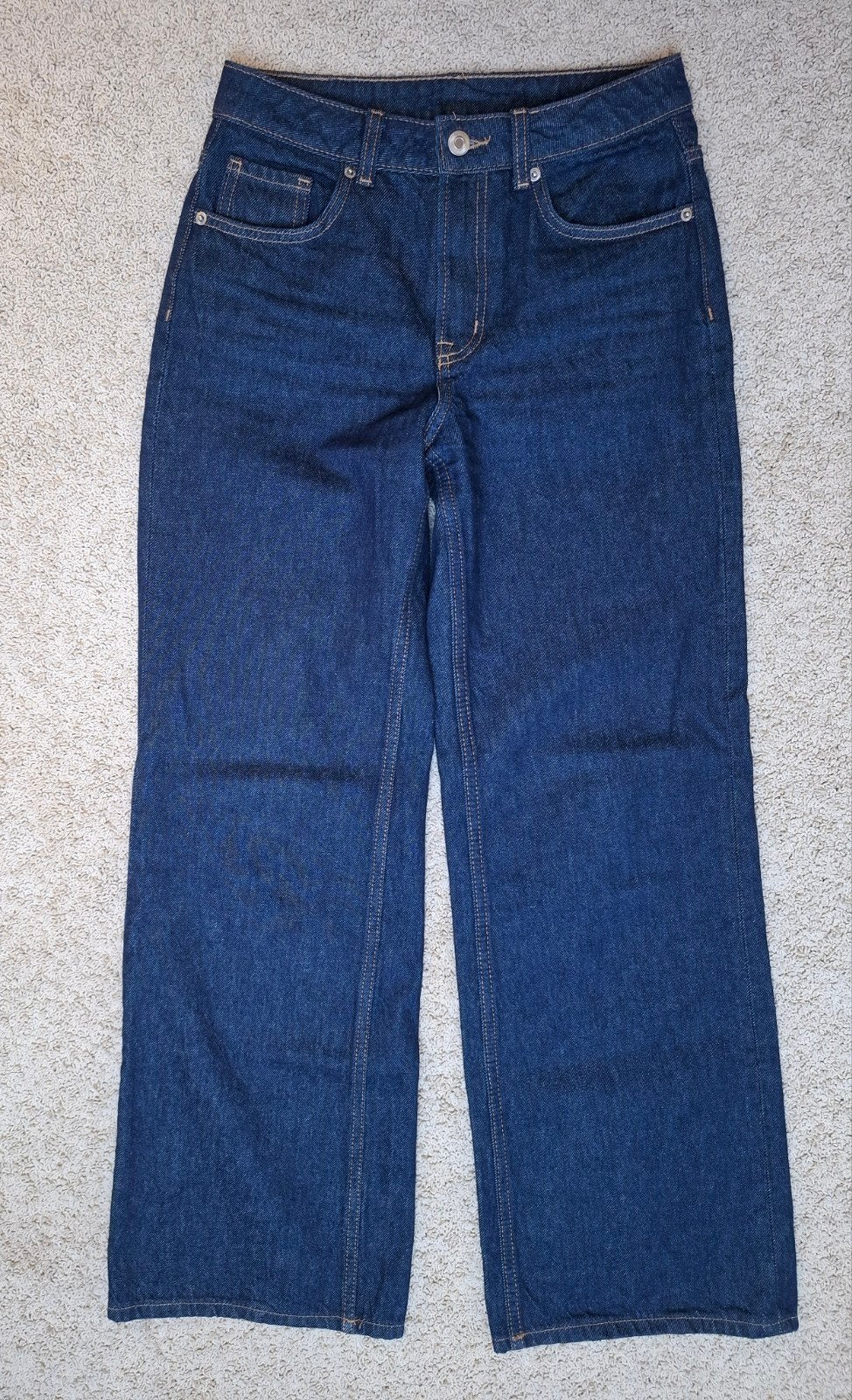 Donkerblauwe Divided spijkerbroek H&M - Nieuw, H&M, Blauw, Nieuw, Ophalen of Verzenden
