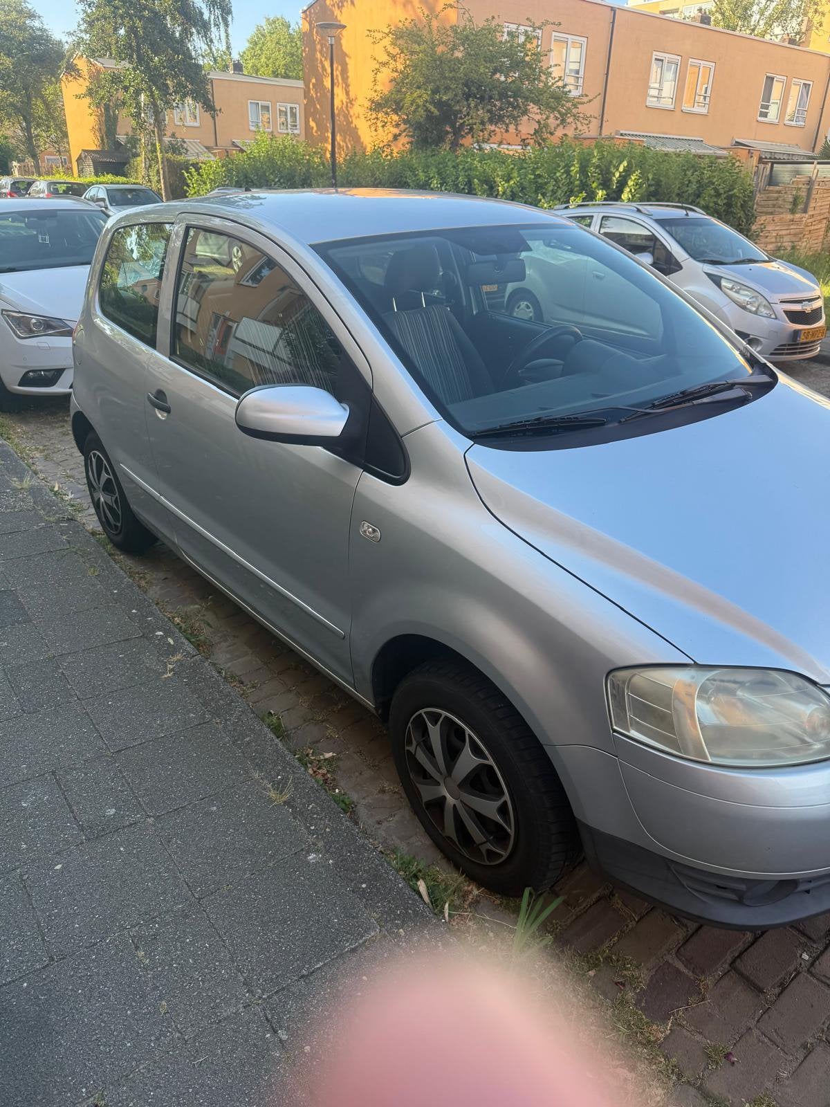 Volkswagen Fox 1.4 55KW 2009 Grijs, Auto's, Volkswagen, Particulier, Fox, Airbags, Airconditioning, Centrale vergrendeling, Elektrische buitenspiegels
