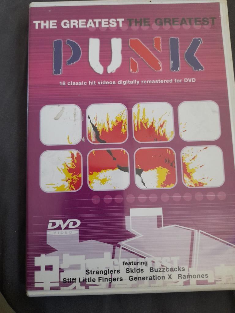 The Greatest Punk DVD - 18 Classic Hit Videos, Ophalen of Verzenden, Gebruikt