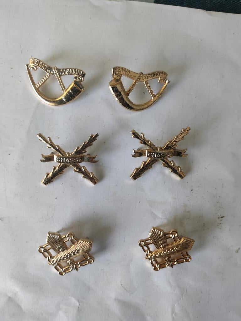 Oude Kraagspiegels, Verzenden, Landmacht, Nederland